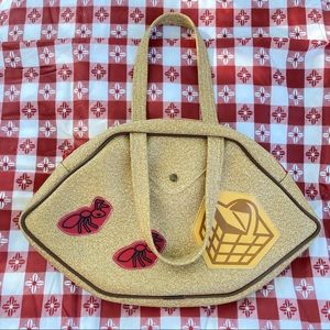 Paul Frank Purse Rare Picnic w Ants &  Basket